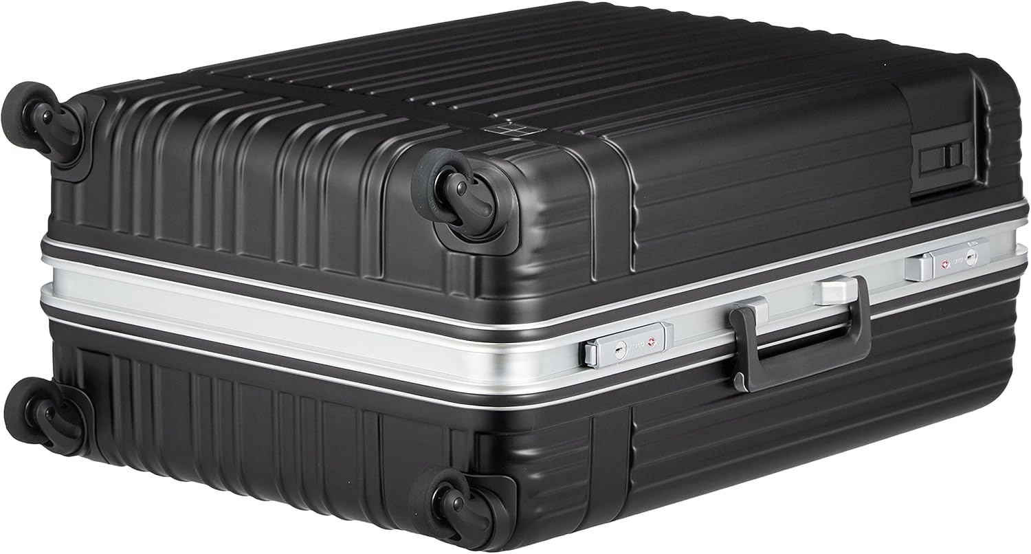 Amazon | [ハンズプラス] スーツケース h+ライトシリーズ フレームMDBL